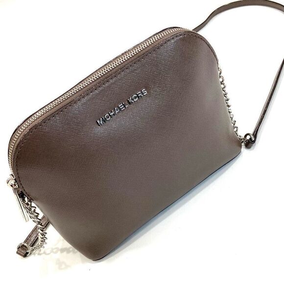 MICHAEL KORS Saffiano Leather Dome Crossbody - Picture 8 of 16